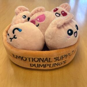 What Do You Meme EMOTIONAL SUPPORT DUMPLINGS Squishy Mini Plushies